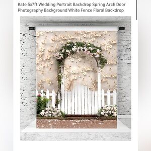 Kate Spring backdrop EUC 5x7